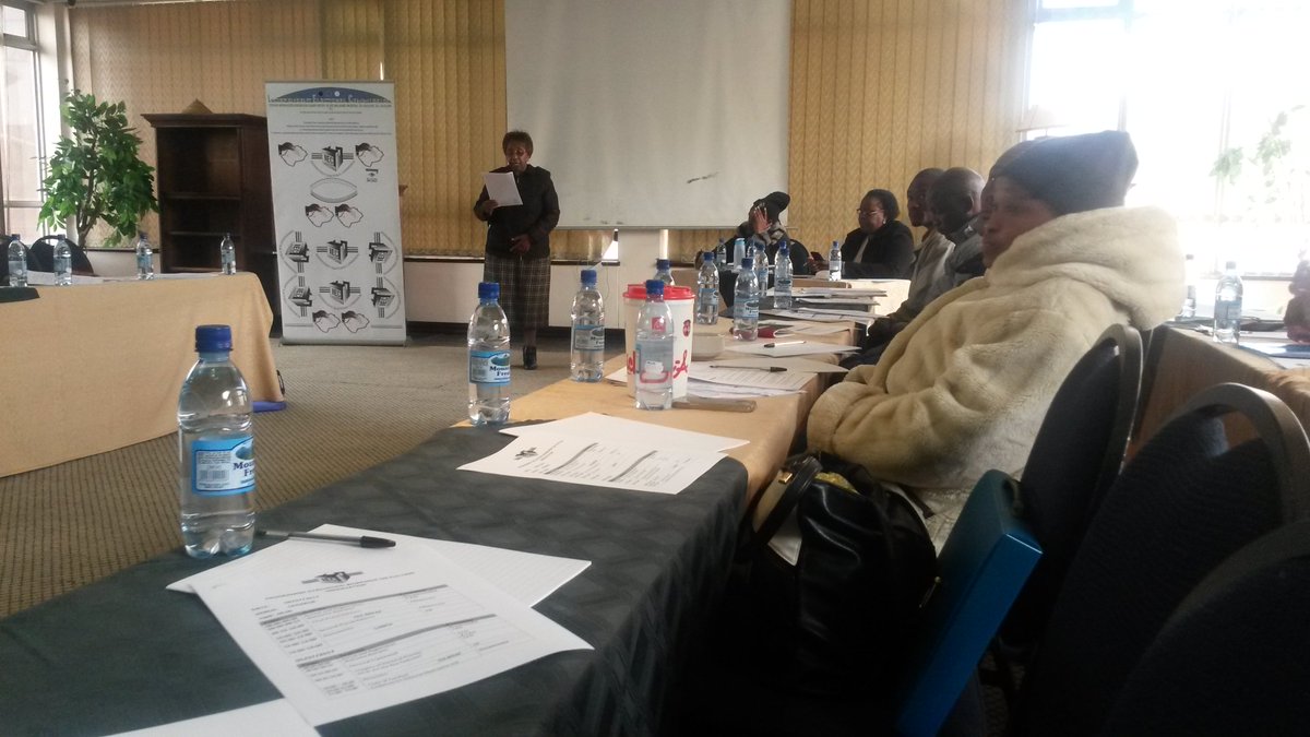 Post #NAE2017, Programme Evaluation Workshop on Election Observation #LesothoVoted