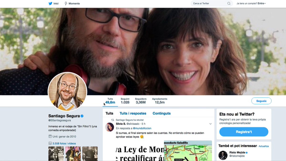 gendigital's tweet photo. 📺Descobrim la cara tecnològica de @SSantiagosegura a través de les seves xarxes socials! #GDTV3 📲https://t.co/Jkc4W9pee2 https://t.co/O6IHX1ZjpJ