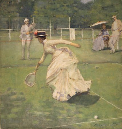 Scranlife's tweet photo. Anyone for sphairistike? Read about the origins of tennis on our blog #Scranalogue #Wimbledon #HHA2017 Games https://t.co/t9Fbz1CBoZ https://t.co/ctc3G1fV0t