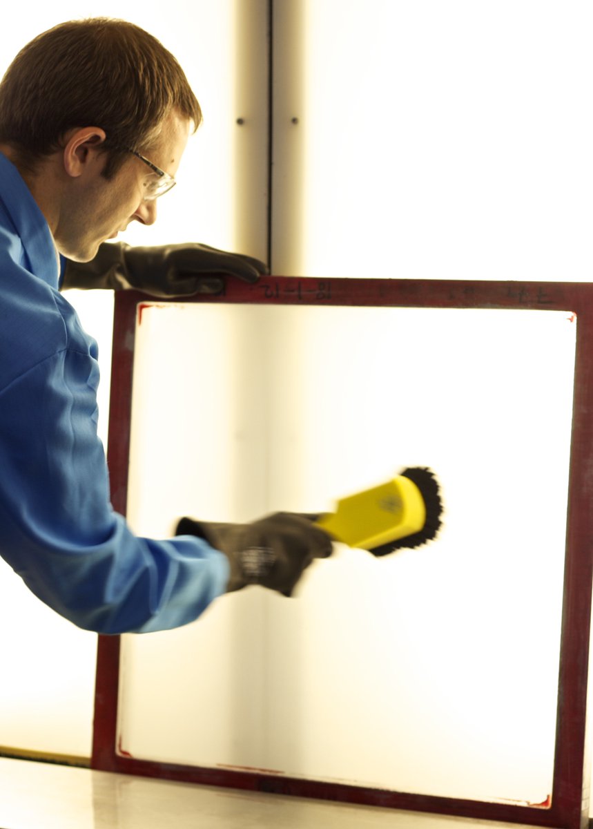 PyramidScreen's tweet photo. Making the most of #cleaning #chemicals can increase the life of your #screen. advice and tips @PyramidScreen - #art #screenwash #stencil https://t.co/hkvXK0QGJT
