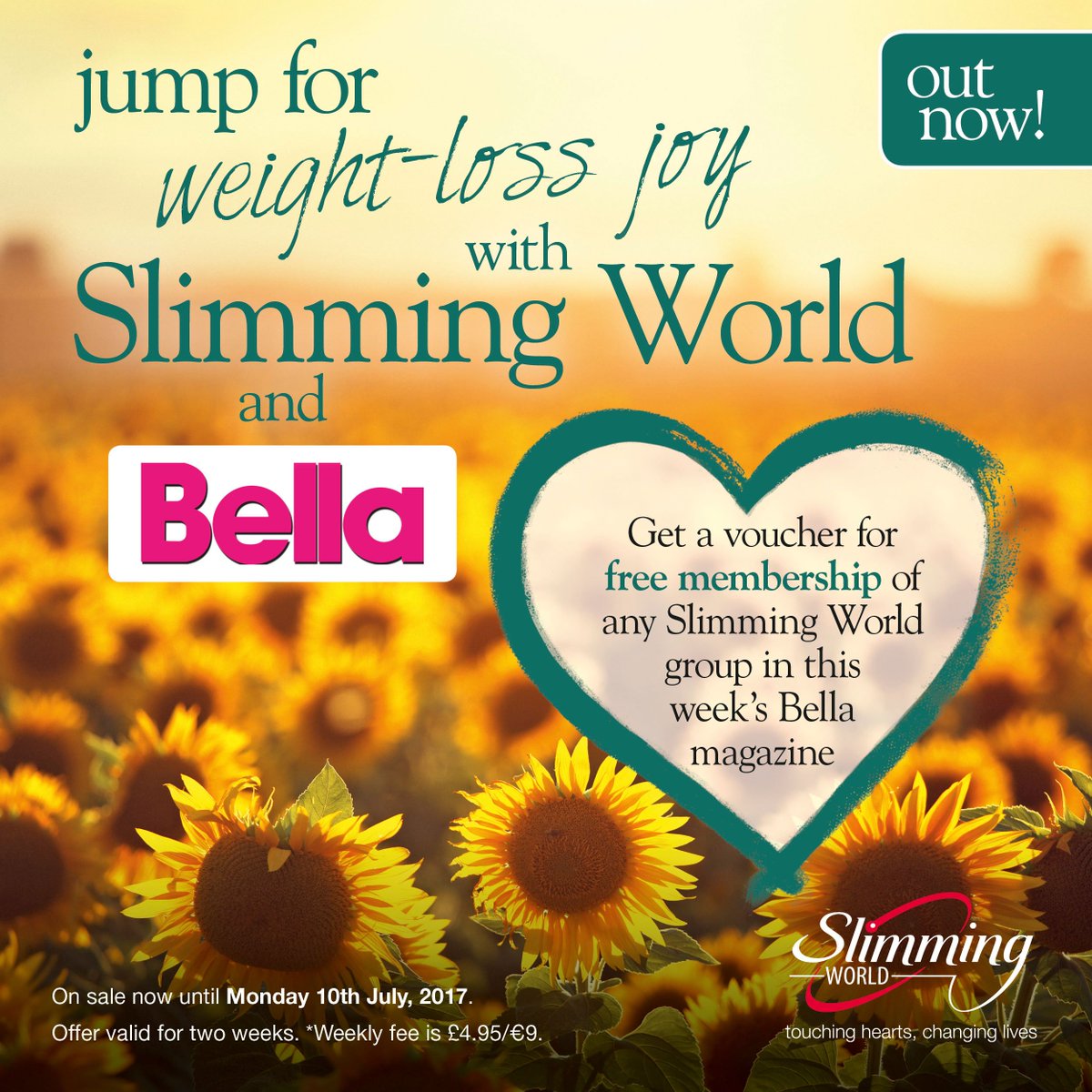 One small decision that might just change your life forever... Pick up today's <a href="/bellamagazineUK/">Bella Magazine</a>  &amp; find #free #SlimmingWorld membership!