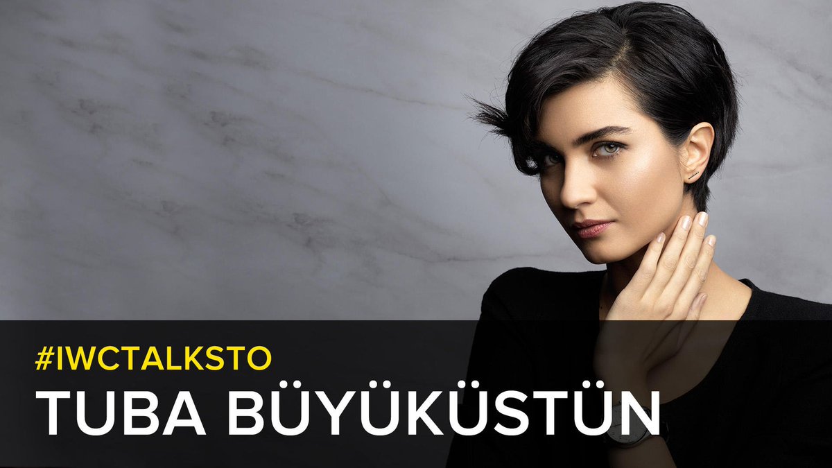 IWC's tweet photo. Happy Birthday to IWC Ambassador #tubabüyüküstün. Watch her #IWCTalksTo to discover more about the Turkish actress https://t.co/WF5v2cnbxM https://t.co/9NhZWLMx2a