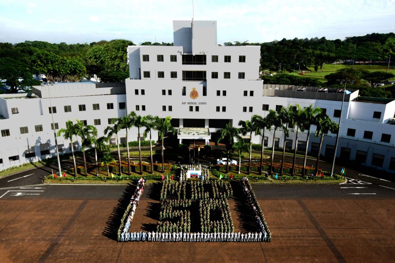 mindefsg's tweet photo. Members of the SAF Medical Corps formed "MED 50" to mark their 50th Anniversary. Congrats! To Seek, to Save, to Serve! #MED50 https://t.co/l8x5SbsHEM
