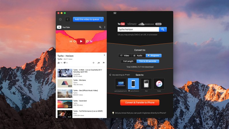 makemac's tweet photo. Softorino YouTube Converter 2 for Mac: Unduh, Konversi dan Kirim Langsung ke iPhone! https://t.co/CHV4LpVQuC https://t.co/2bJYBRxbAX
