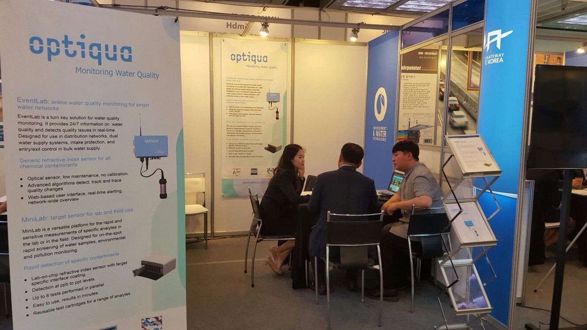OptiquaWater's tweet photo. @Optiqua at the @EUGatewayKorea mission to Korea this week. https://t.co/HTa6Ostgn4