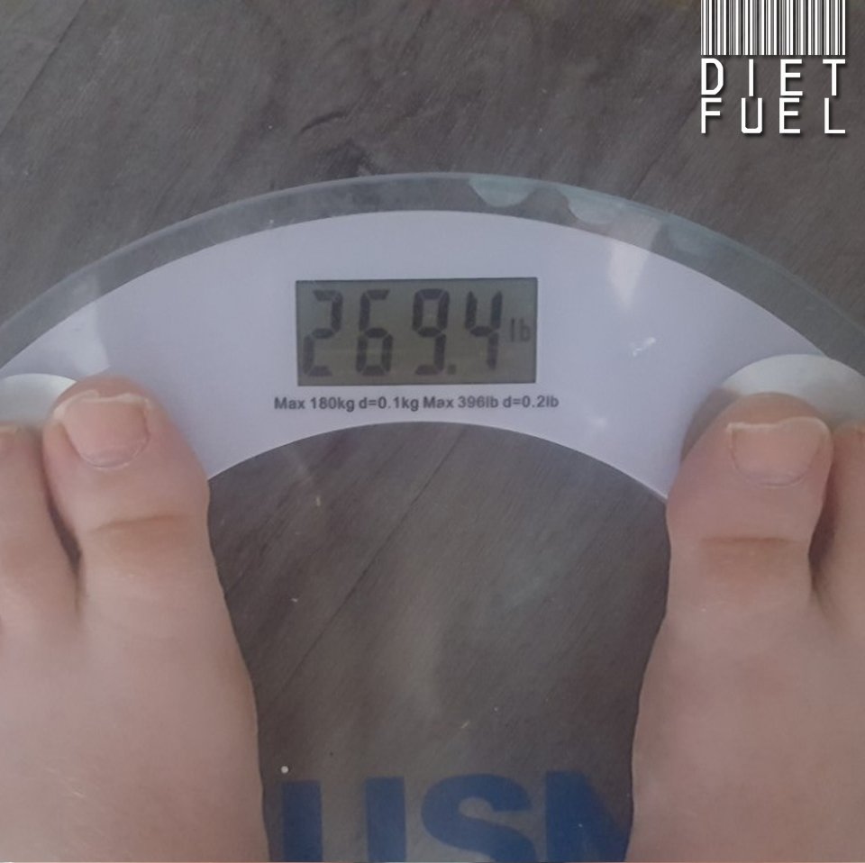WedFails's tweet image. Day 6... 269.4lb, Down 2.2lb, Total to Date 10.6lb    THAT'S RIGHT 10lb in 6 DAYS!!! I've hit target a day early!! #DietFuel