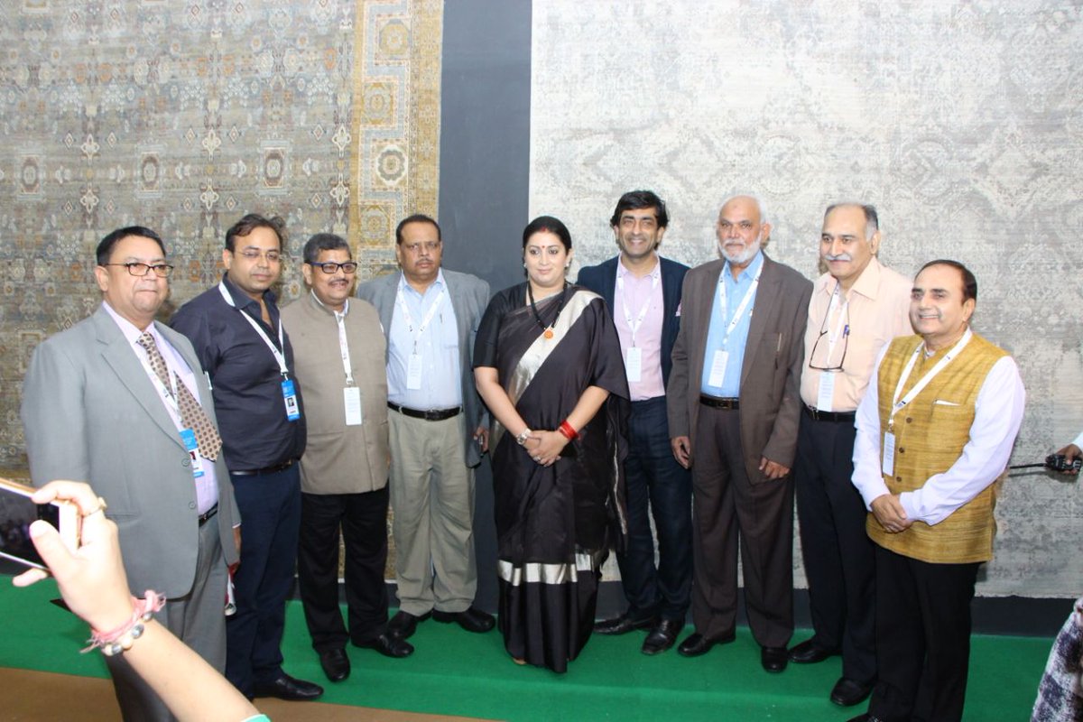 HCSSC_INDIA's tweet photo. #HCSSC at #TextilesIndia2017 #SkillIndia #Skill4India https://t.co/QCev30xTMm