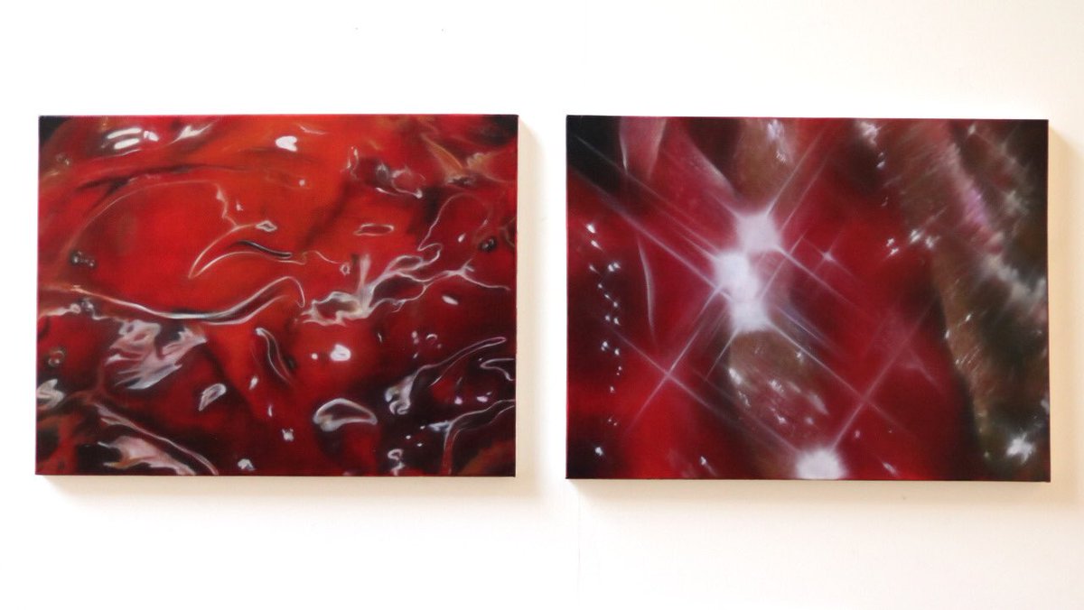 FloatingGallry's tweet photo. Great painting made by Carole Mousset ! @ArBA_EsA @FloatingGallry https://t.co/OqJhUkzVzS