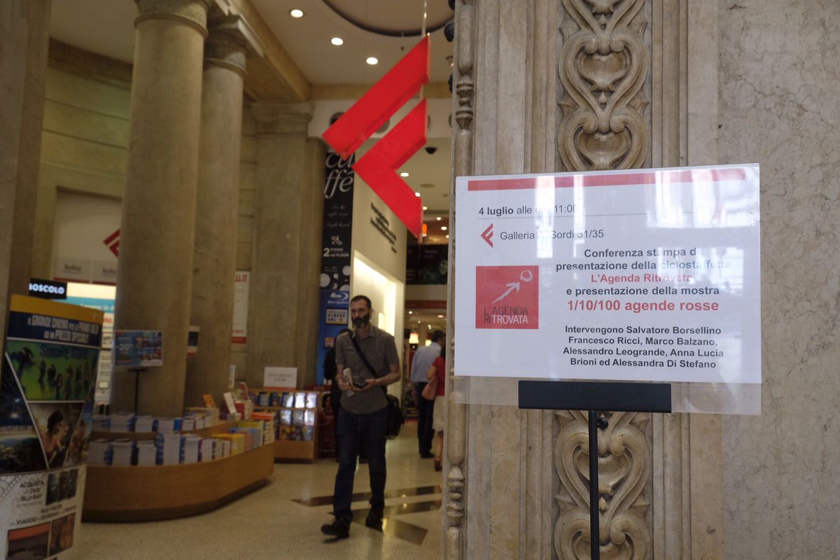 L'agenda ritrovata tweet media