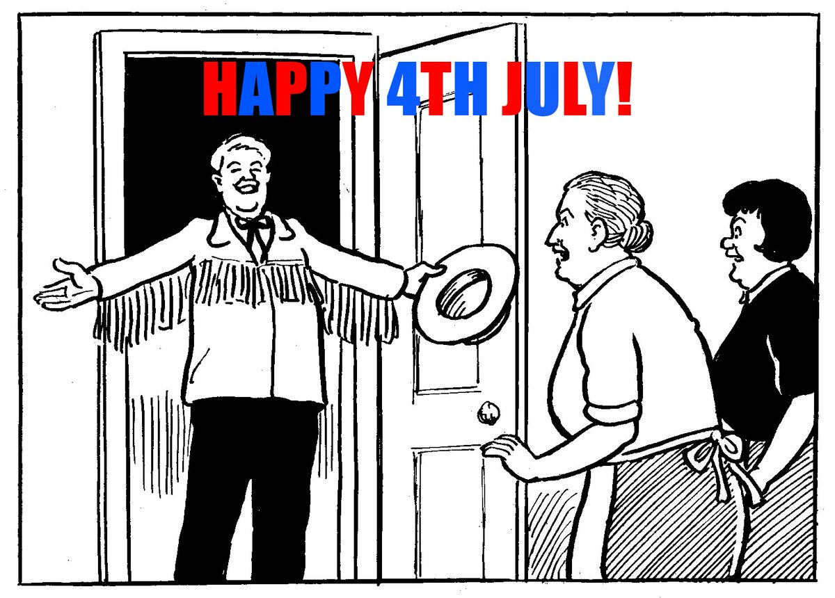 Happy Independence Day tae oor cousins across the pond! #IndependenceDay #4thOfJuly2017 https://t.co/ej2I3vPMWd