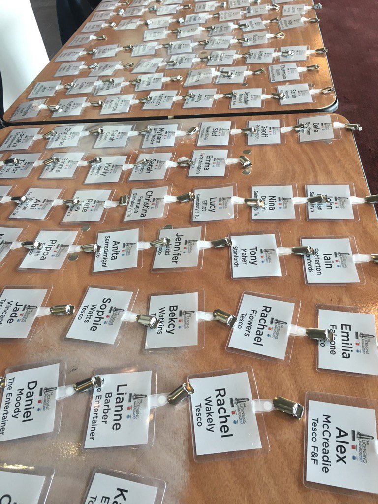 Today we see over 170 retail buyers joining us at The Emirates for the product judging #LicensingAwards17