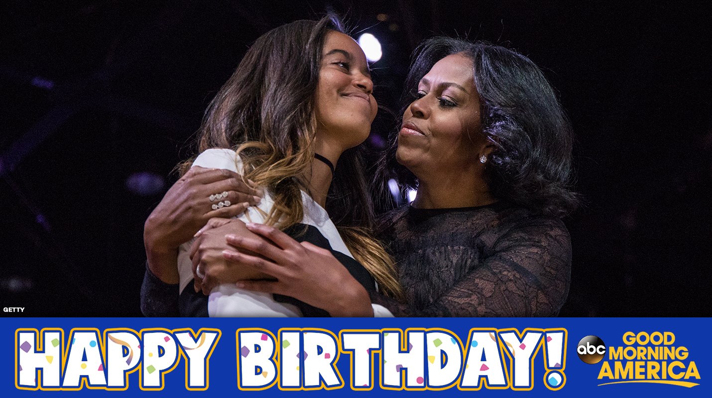 Happy birthday to former First Daughter Malia Obama!  