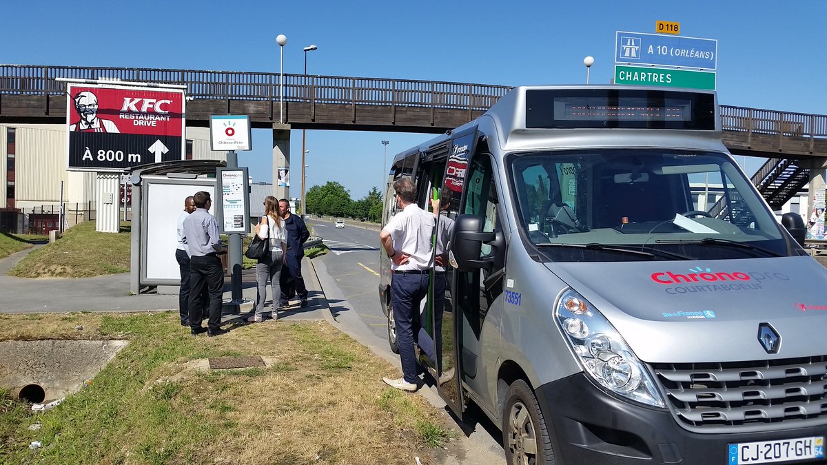 Raphael_Krug's tweet photo. Depuis le 3 Juillet à l'arrêt Château d'eau de Villejust empruntez #ChronoPro votre TAD dans #Courtaboeuf avec @IDFmobilites et @transdev https://t.co/tWdhMkyh8E