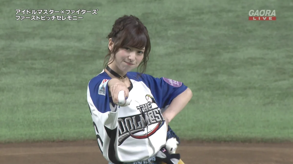 野球にも格差社会が？日ハムとロッテの始球式の差をご覧くださいｗｗｗ