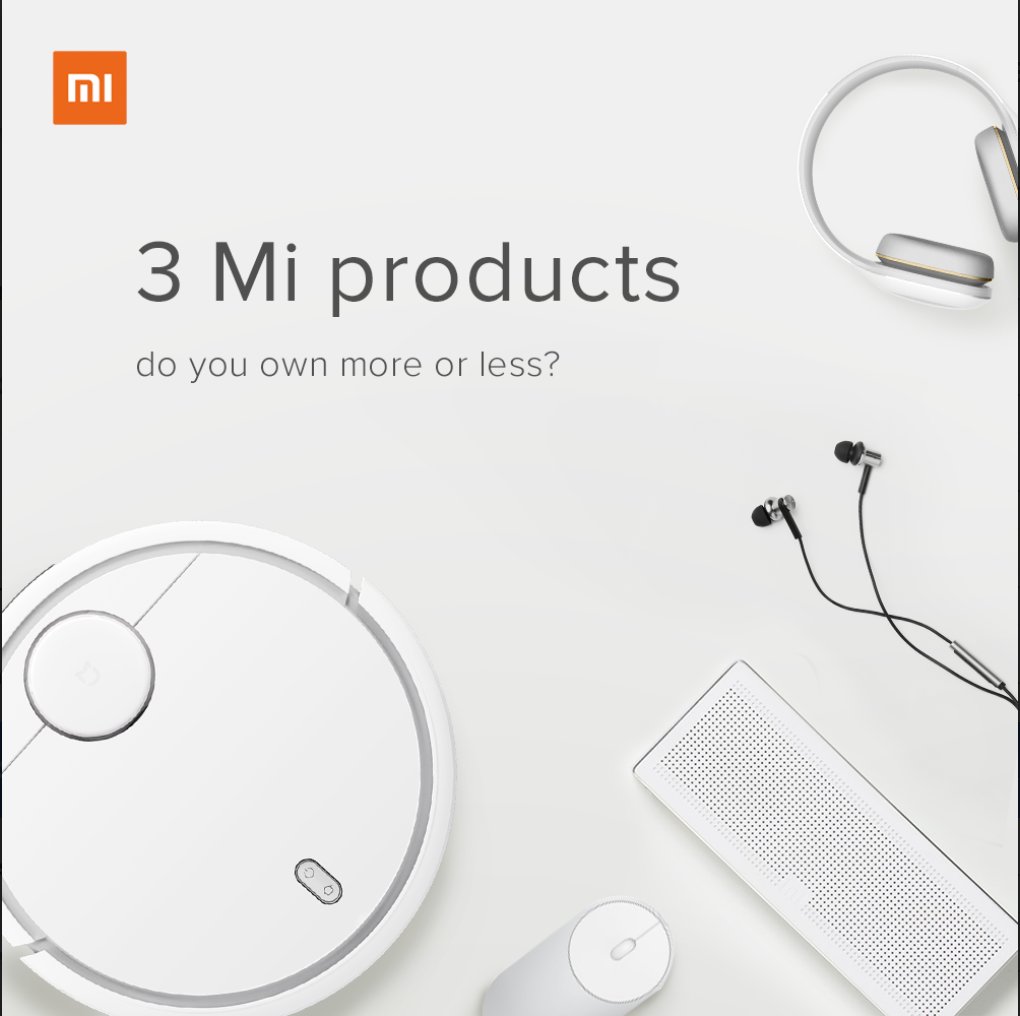 Xiaomi's tweet photo. RT if you have more than THREE! #MiEcosytem @XiaomiUSA https://t.co/jQNNPUIe3k