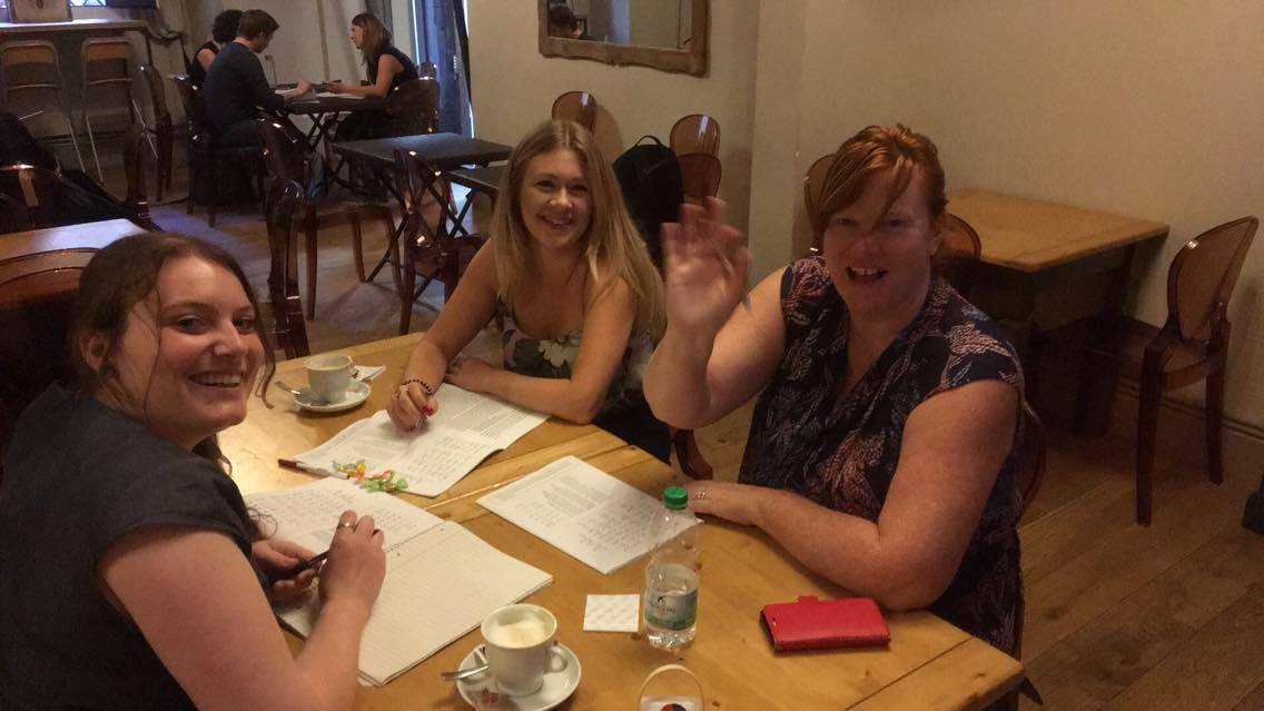 Day 2 #transcollaborate workshop on #Collaborative #Translation and Research - Translating Chinese poetry into English for children!