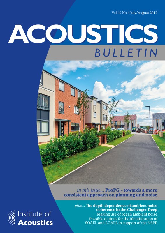 ioauk's tweet image. July-Aug issue of Acoustics Bulletin now out #acoustics #noise #vibration