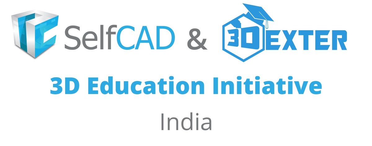 SelfCAD's tweet photo. #SelfCAD and @3dexters announce the "3D Education Initiative for India" https://t.co/ZEKmjZoA7K #3dprinting #education #stem #changemakers https://t.co/HWXvBoC0RQ