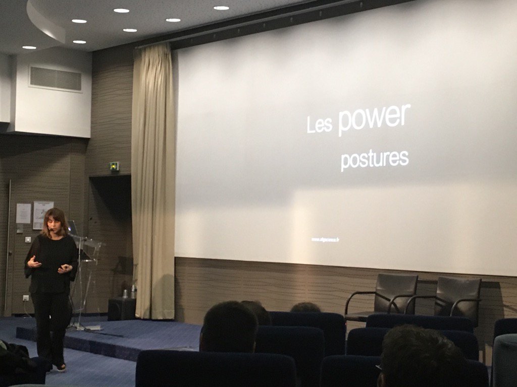 La position de notre corps peux influencer notre mental vers du positif ! <a href="/OlgaCiesco/">Olga Ciesco</a> #JTEspaceIn