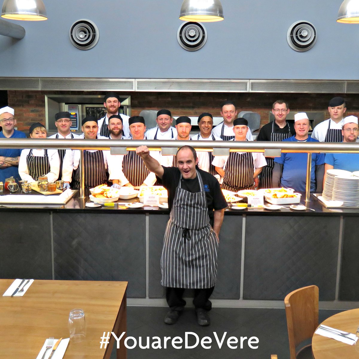 DeVereCareer's tweet photo. Our starter for #ChefsWeek is  Peter Cunningham, the new Exec Chef  @ De Vere Wokefield Estate https://t.co/8RrtjrZ25c #YouareDeVere #Chefs https://t.co/94hofctvHw