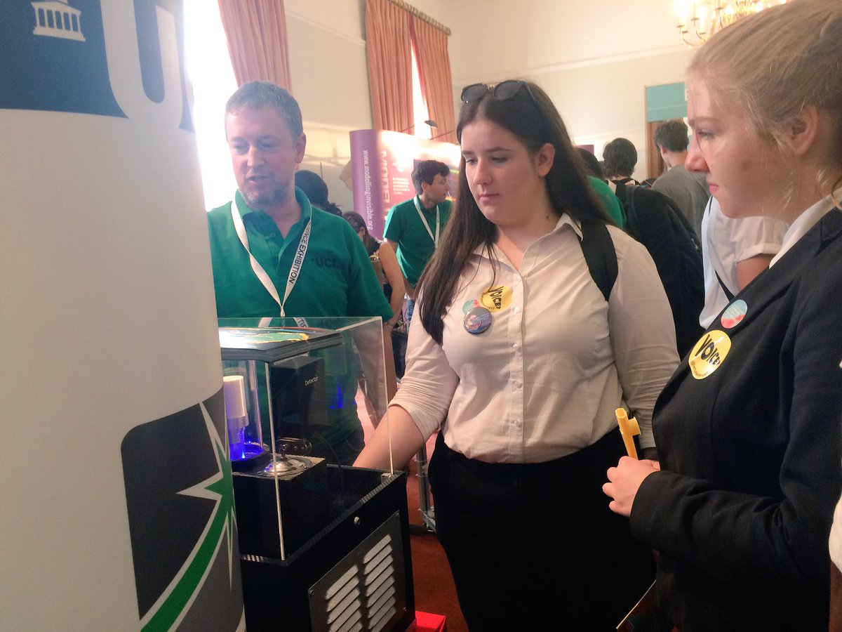 RS_Zoom's tweet photo. Another busy day @royalsociety #summerscience exhibition!! Come down to #ZoomForImprovement for a variety of catalysis based activities!! https://t.co/lSXAKNMx7U