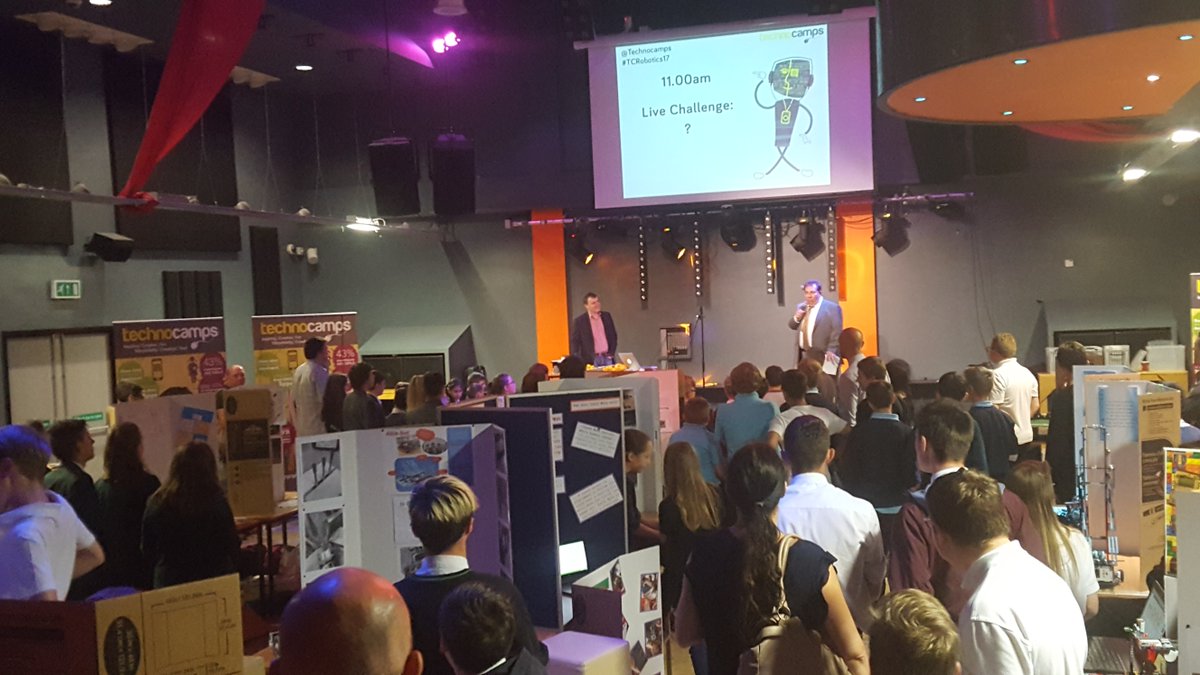Technocamps (@technocamps) on Twitter photo The live challange has been revealed- Voice controlled racing robots! #TCRobotics17 #Technocamps The live challange has been revealed- Voice controlled racing robots! #TCRobotics17 #Technocamps