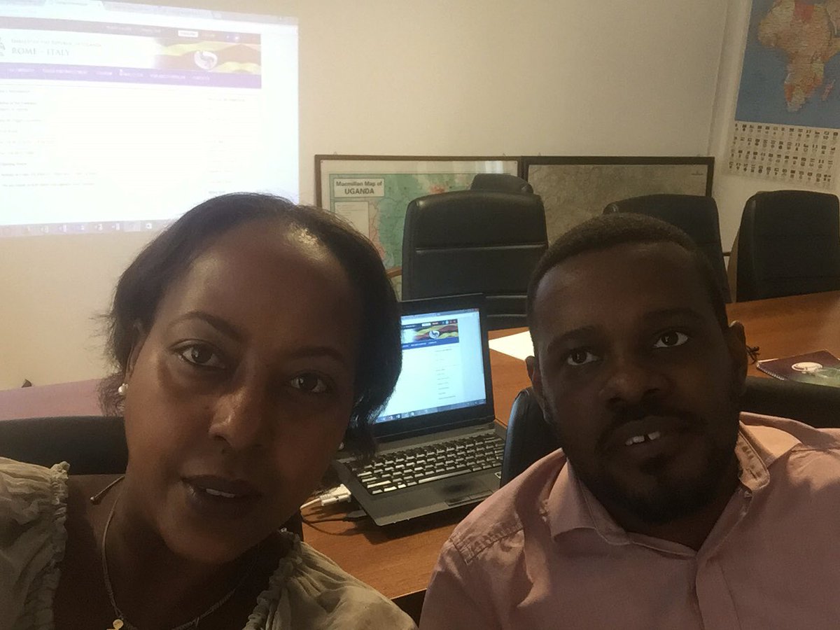Uganda Embassy Rome tweet media