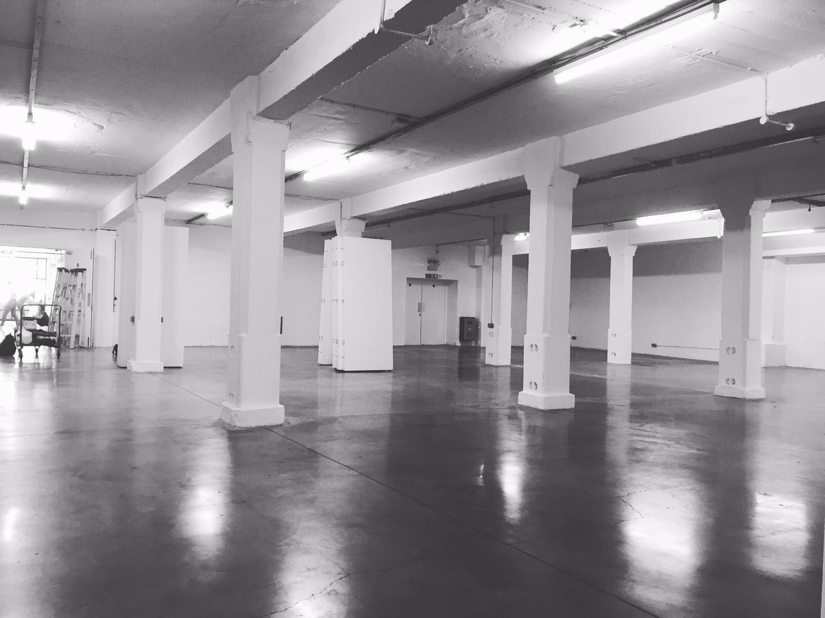 It's our final day at the Truman and our work is currently on it's way back to Cambridge..thank you to everyone who helped us along the way.