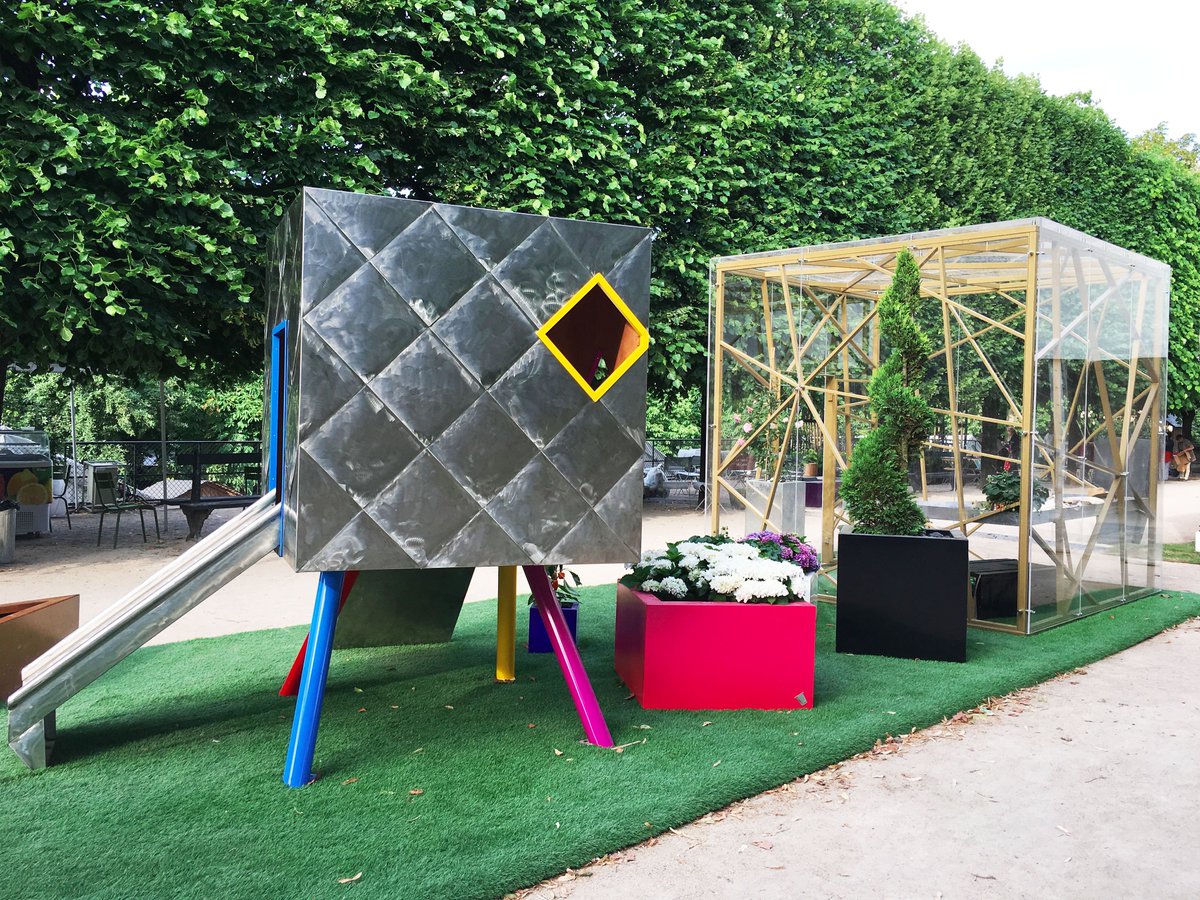 #cabane et #serre de <a href="/guidurost/">guillaume durost</a>, 2 #créations #design de #jardin #outdoor qu"il fallait découvrir au #salon <a href="/jardinsjardin/">Jardins, jardin</a> ! #enfant #Jeu