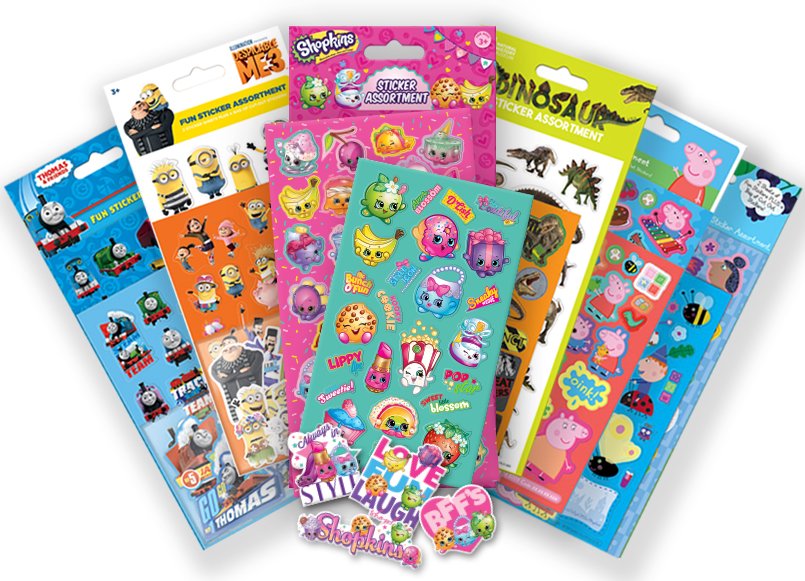 PaperProjectsUK's tweet image. We now have assortment packs in stock. They fit on our spinners and you can see the range here: paperprojects.co.uk/596-assortment… 
#sitckers #kids