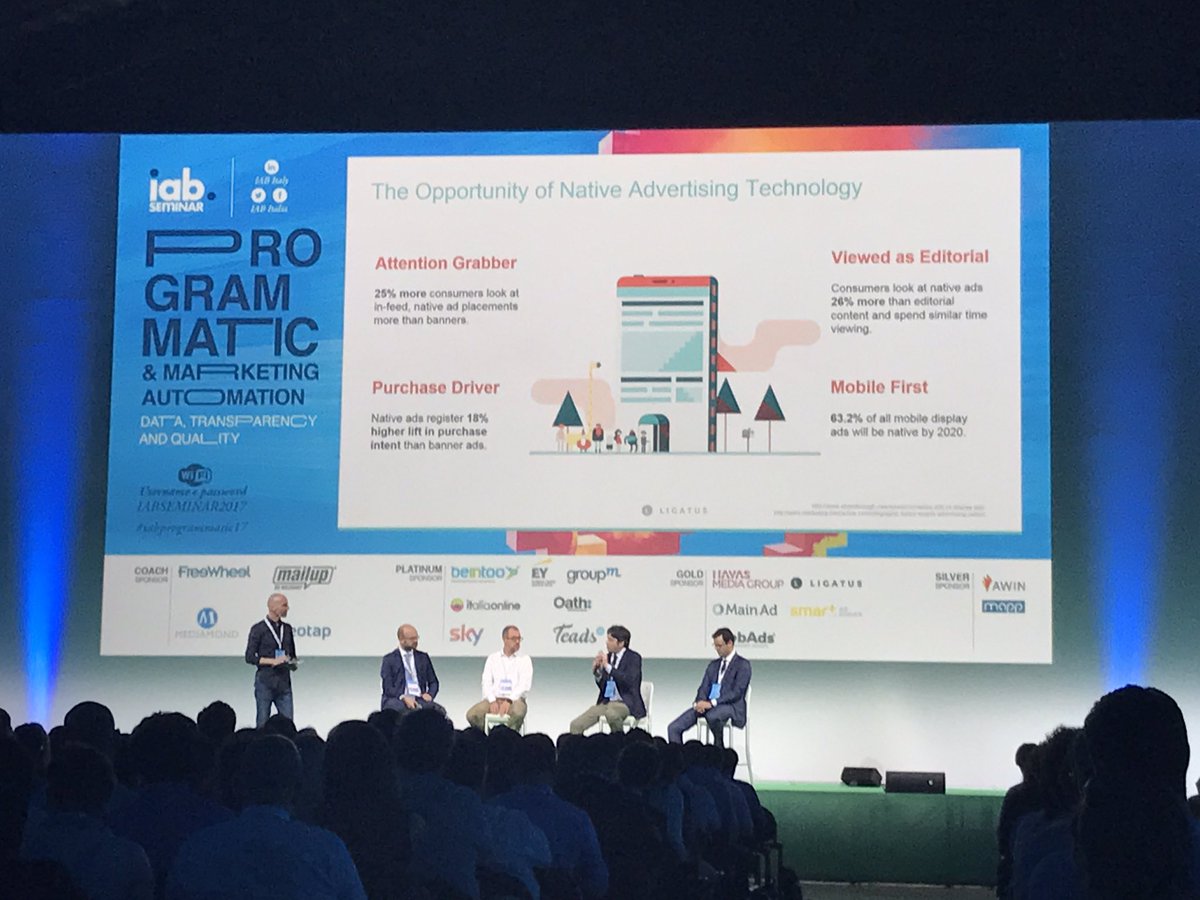EmeraldItalia's tweet photo. La semantica fa la differenza #nativeadv #iabprogrammatic17 @ligatus https://t.co/AXo9KRrgSd