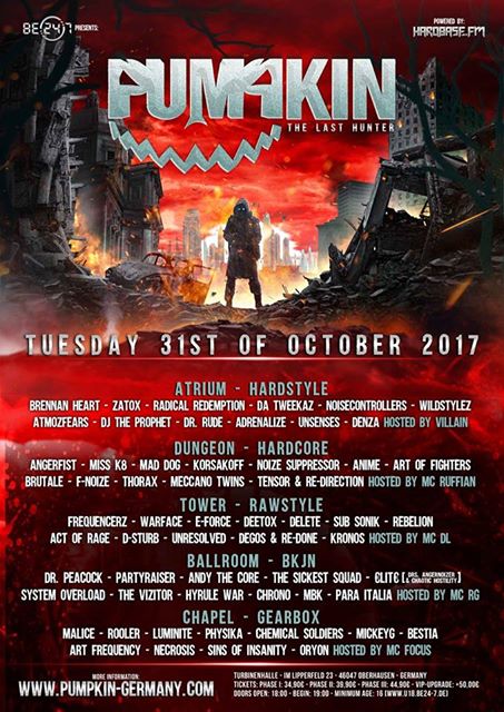 See our huge line-up for <a href="/Pumpkin_Germany/">Pumpkin_Germany</a> !