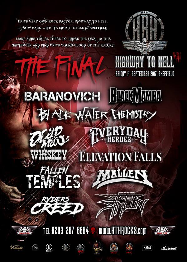 HRH Highway To Hell live final - <a href="/O2AcademySheff/">O2 Academy Sheffield</a> on 1st September... Who's coming???? #HighwayToHell #HardRockHell