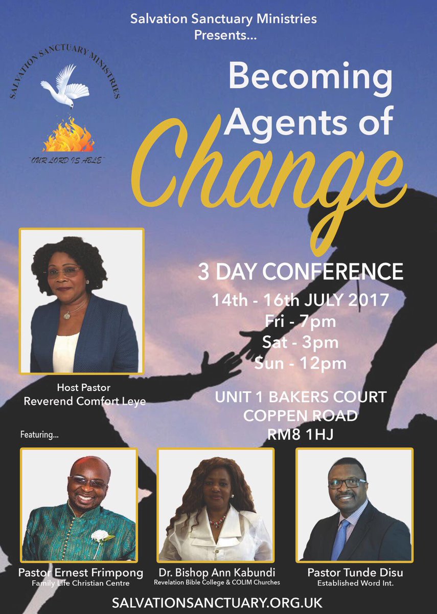 SalvationSanct_'s tweet photo. Become the positive change you want to see! 14-16 July !! Hope to see you there 😊#SalvationSanctuary #OurLordIsAble https://t.co/Ij2ewZYCKj