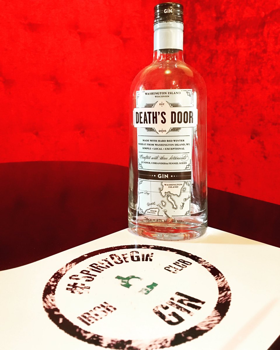 #GINdependenceDay what a way to celebrate with this great spirit. #DeathsDoor #IndependenceDay #SpiritOfGin #IrishGinClub