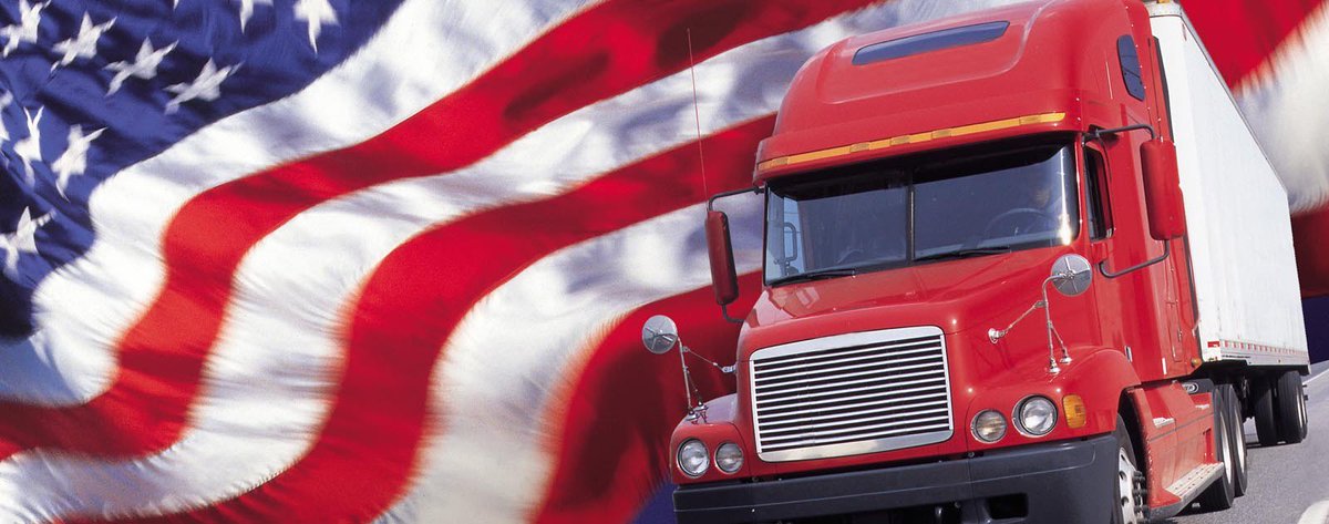 LeftLaneAssoc's tweet photo. Happy Independence Day to our American trucking families &amp; all our American friends! Keep on truckin'! #july4 #trucking #america #usa #drive https://t.co/2fAjqEcTDr