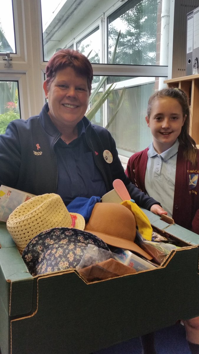 Our Donations from Tesco Failsworth to St John's junior school presented to Melissa who wrote a lovely letter to us