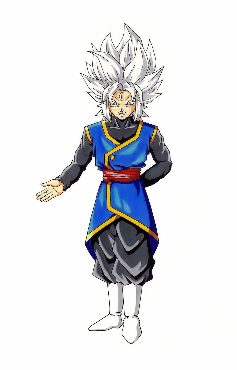 Trance ついに完成やでー カラーリング中々ええ感じになったと思うわ 超絶自己満 名前 界王神 レイ 多分最初で最後のドラゴンボールのオリキャラ