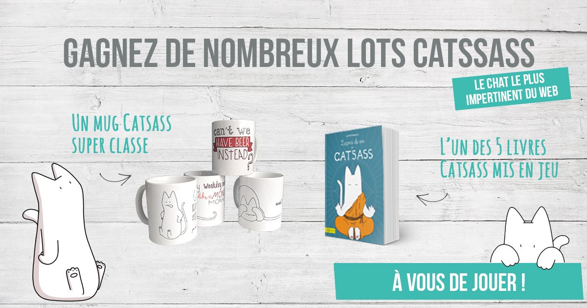miaoubox's tweet photo. Miaoubox vous fait gagner des livres et des mugs @Catsassme🎁 A vous de jouer : https://t.co/7LAamu5zwF https://t.co/mHFh334ta4