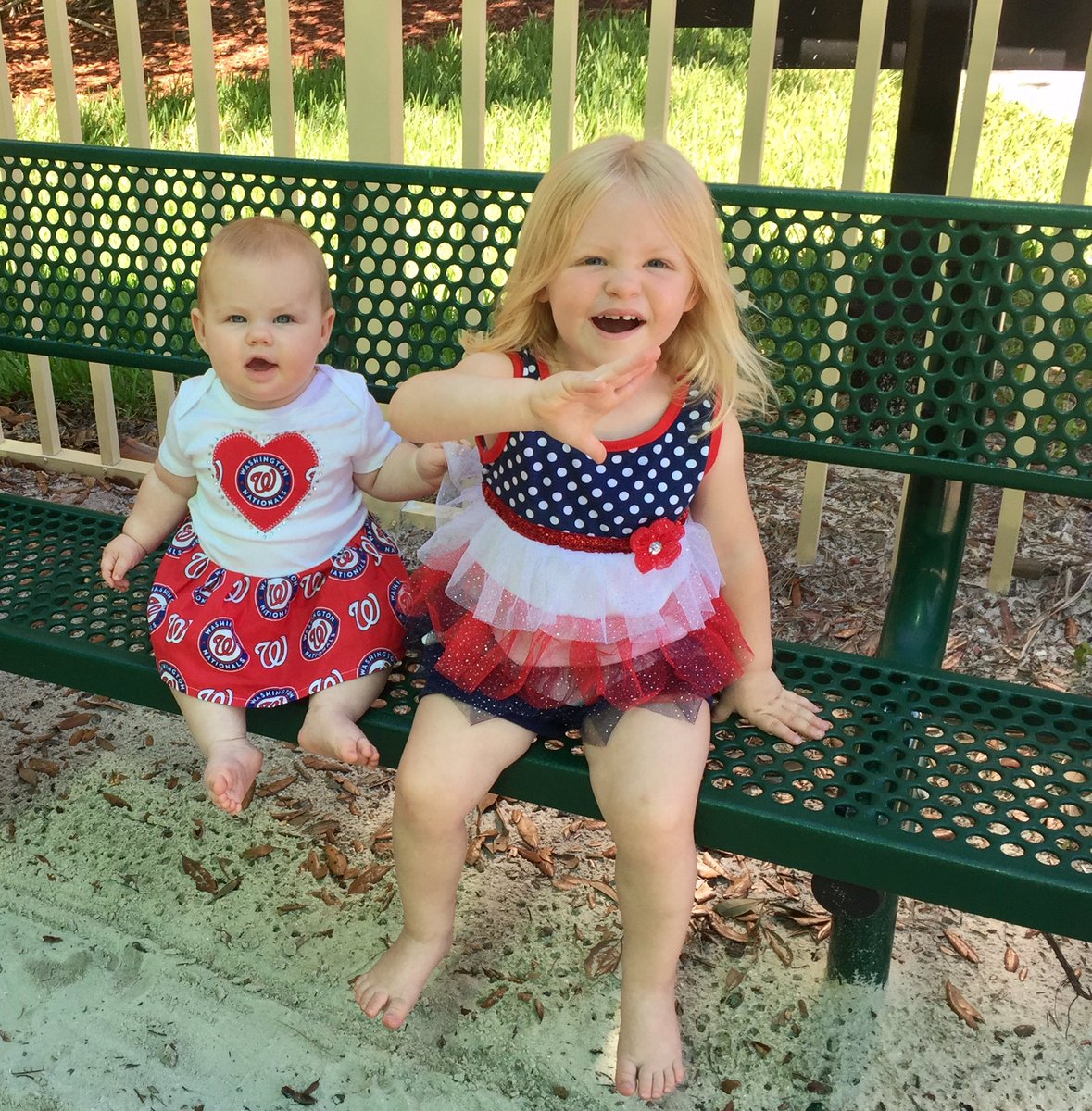 Enjoying our holiday and watching the game! #Natitude #Happy4th <a href="/MarkZuckerman/">Mark Zuckerman</a> <a href="/masnNationals/">Nationals on MASN</a> <a href="/Nationals/">Washington Nationals</a>