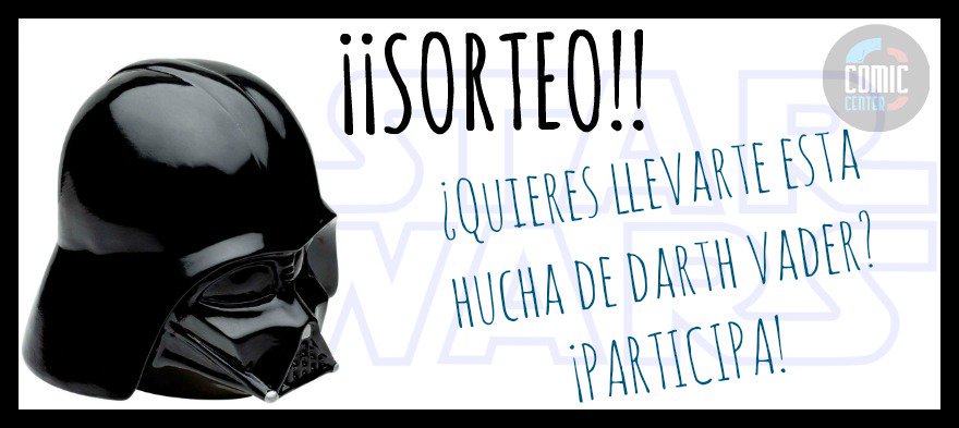 NUEVO SORTEO 👇

HUCHA TAMAÑO GRANDE DE VADER

Haz RT, sigue a <a href="/comiccentershop/">Comic Center</a> y <a href="/StarWarsEs/">Star Wars ESP 🌍</a> etiqueta a un amigo y participa. #HuchaVader