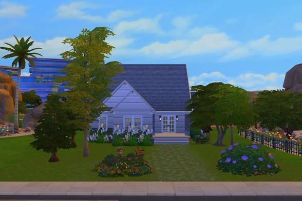 realbeingchris's tweet image. I just shared the Springscape Lot on #TheSims4 Gallery! #springbuilds