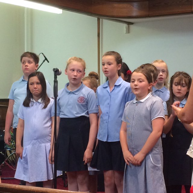 whitchurchprm's tweet photo. Our Year 3 and 4 Choir gave a wonderful performance at Ararat Church, as part of this week's Whitchurch Festival. https://t.co/n4SXsbJh7R