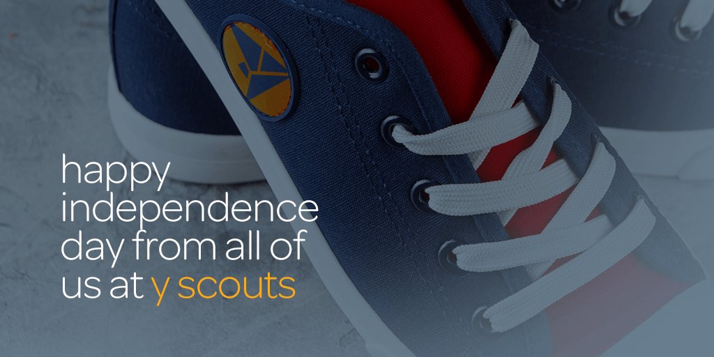 Y Scouts wishes you a happy and safe 4th of July. We'll be kickin' it with those we care about.