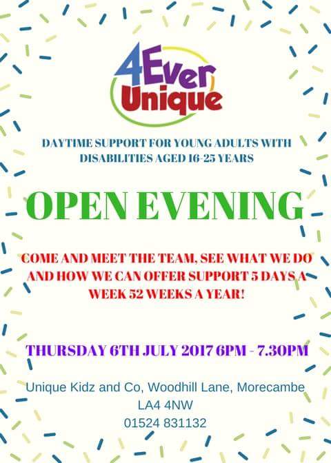 UniqueKidzandCo's tweet photo. Come along and find out more about our #Daytimesupport #Disability make friends and get involved in the community https://t.co/UU94RMAeUl