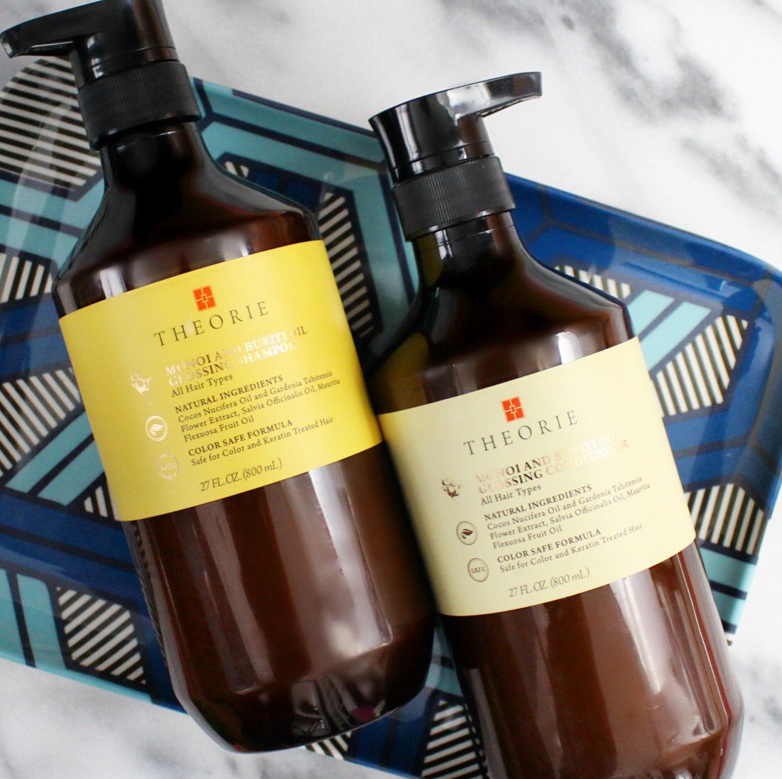 Our hair is glossy+gorgeous for #4thofJuly fun in the sun💥Try our Monoi and Buriti Oil Glossing S+C, too: goo.gl/2ufMvA