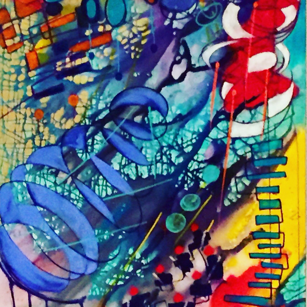 Exposición cuadros #quinocasarino  #hoteldirectorvitacura #art #illustration #drawing #draw #TagsForLikes #picture