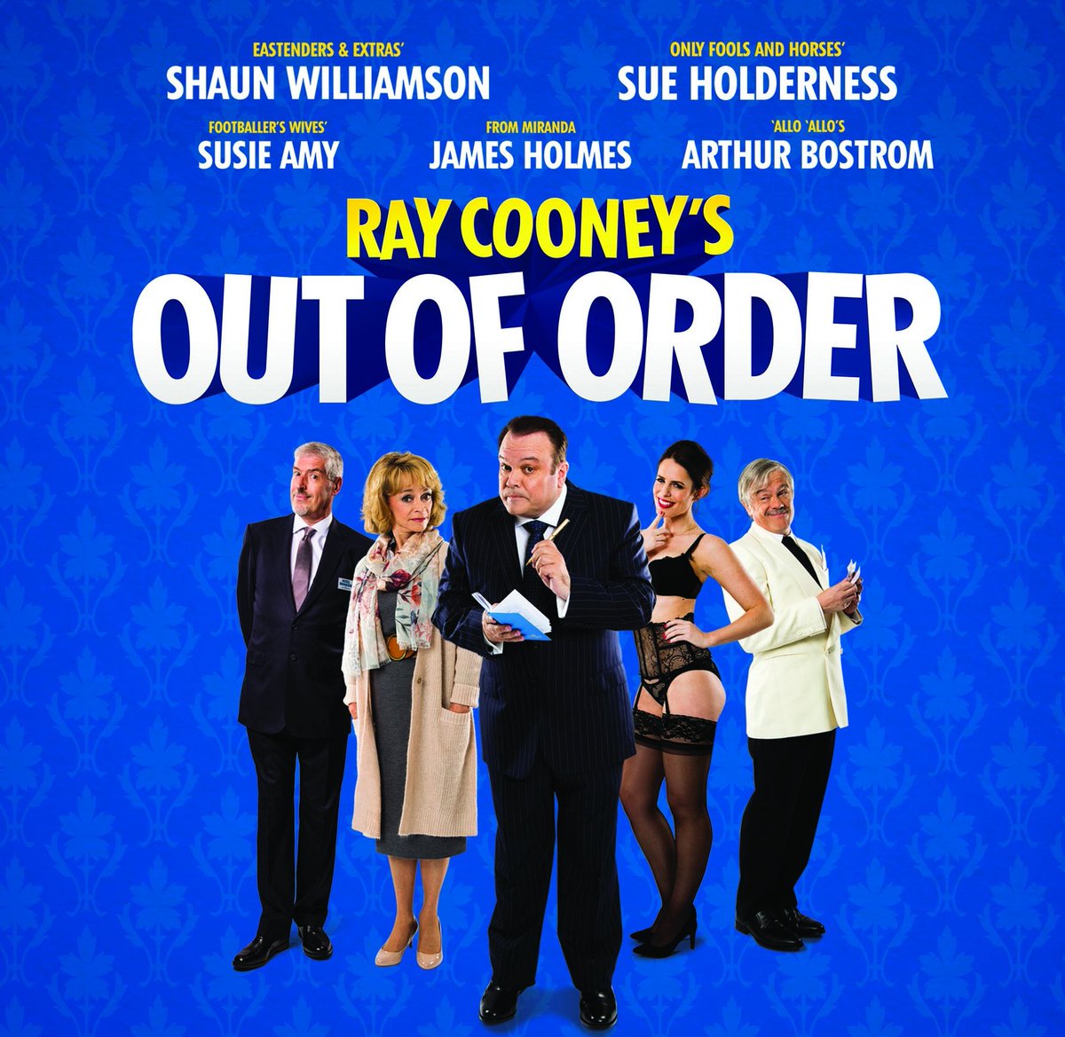 SouthendTheatre's tweet photo. RT &amp; follow to win 2 x tickets to see Out of Order 10 Jul 8pm Palace Theatre –Closes 7 Jul 9am https://t.co/Olpr2dts6C https://t.co/2wtrjeQoIq