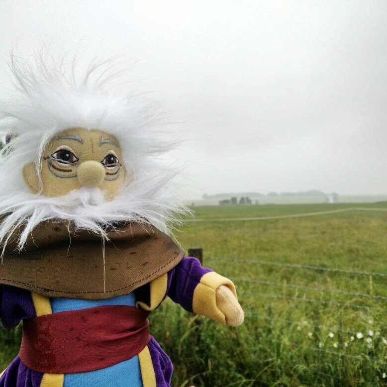 Du fragst dich, was hier im Hintergrund zu sehen ist? Ganz einfach: Stonehenge! :-) #meistercody