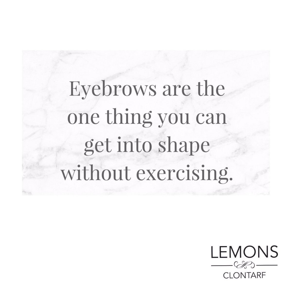 lemonsbeauty1's tweet photo. We've got it all at Lemons & are ready to have your brows looking their best !
#Brows #LoveLemons #Clontarf #Waxing #Threading #Embrowdery https://t.co/jDTkiiv4Wr